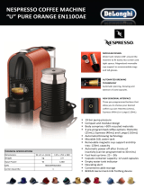 DeLonghi U EN 110.B Datasheet