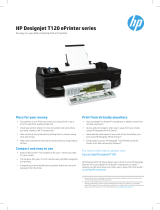 HP T120 Datasheet