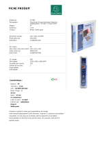 Exacompta 51763E Datasheet