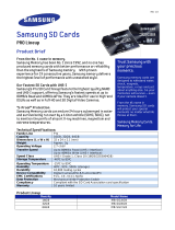 Samsung MB-SGCGB/EU Datasheet
