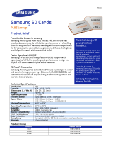 Samsung MB-SPBGB/EU Datasheet