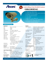 Asoni CAM625MIR-POE Datasheet