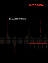 Gossen DIGIPRO F2 User manual