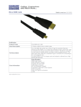 Cables Direct CDLHDMI-AD-1.5M Datasheet