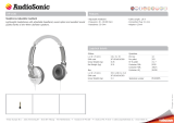 AudioSonic HP-1630 Datasheet