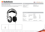 AudioSonic HP-1635 Datasheet