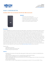 Tripp Lite OMINISMART700 Datasheet