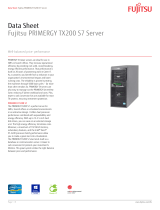 Fujitsu TX200 S7 Datasheet