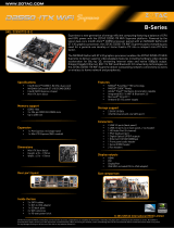 Zotac D2550ITXS-B-BE Datasheet