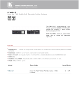 Kramer Electronics UTBUS-1XL Datasheet