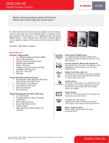 Canon IXUS 220 HS Datasheet