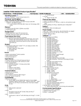 Toshiba PSMR1P-00WLM2 Datasheet