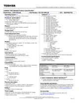 Toshiba PSC2EU-00DLM2 Datasheet
