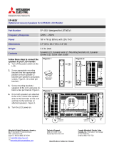 Mitsubishi Electric SP-461V Datasheet