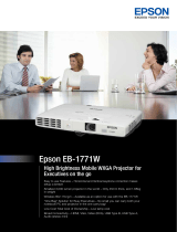 Epson EB1771W Datasheet