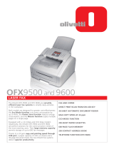 Olivetti OFX9600 Datasheet