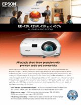 Epson EB-430  guide Datasheet