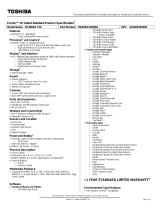Toshiba PDA0DU-002001 Datasheet