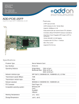 Add-On Computer Peripherals (ACP) ADD-PCIE-2SFP Datasheet