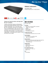 Samsung BD-E5300/ZA Datasheet