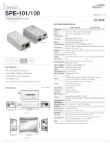 Samsung SPE-100 Datasheet