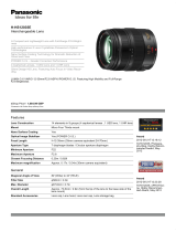 Panasonic H-HS12035E Datasheet