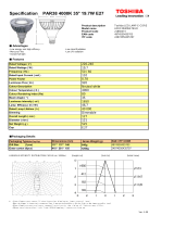 Toshiba LDRC2040WE7EUD Datasheet