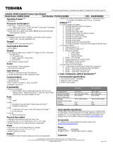 Toshiba U845W-S4180 Datasheet