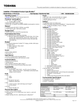 Toshiba PSK3SU-0J7025 Datasheet