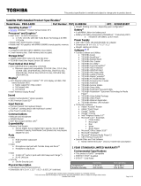 Toshiba P845-S4200 User manual