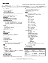 Toshiba R835-P50X Datasheet