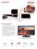 Toshiba 39L2333 Datasheet