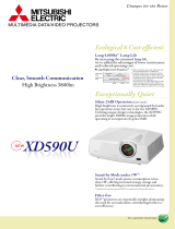 Mitsubishi Electric XD590 Datasheet