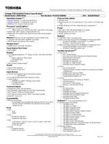 Toshiba Z930-S9311 Datasheet