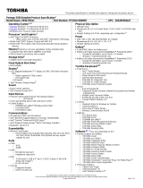 Toshiba PT235U-03N059 Datasheet