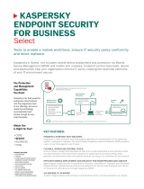 Kaspersky Lab Endpoint Security f/Business - Select, 10-14u, 3Y, Base RNW User manual