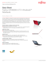 Fujitsu LIFEBOOK U772 Datasheet