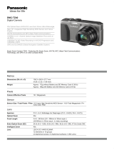 Panasonic DMC-TZ40EG-W Datasheet