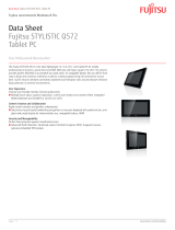 Fujitsu Stylistic Q572 Datasheet
