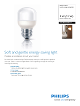 Philips Lustre energy saving bulb 872790026066325 Datasheet