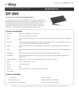 Panasonic DP-860 Datasheet