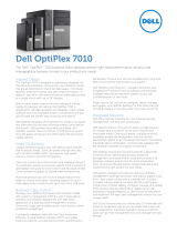 Dell 7010 DT Datasheet