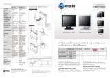 Eizo DURAVISION FDX1501 User manual