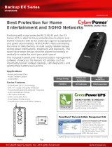 CyberPower EX650E Datasheet