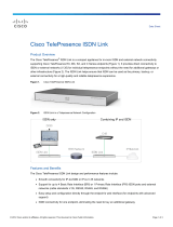 Cisco CTS-ISDNLINK-K9 Datasheet