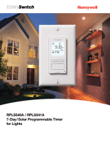 Honeywell RPLS540A1002/U Datasheet