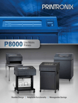 Printronix P8Z05-0221-00Z User manual