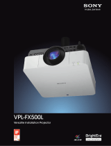Sony VPLFX500L Datasheet