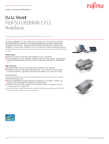 Fujitsu E753 Datasheet