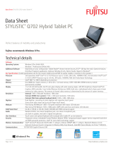 Fujitsu SPFC-Q702-W8-001 Datasheet